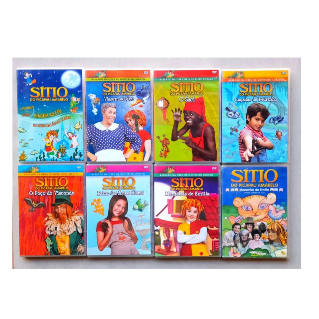 dvd Sítio Do Pica Pau Amarelo - leia o anuncio