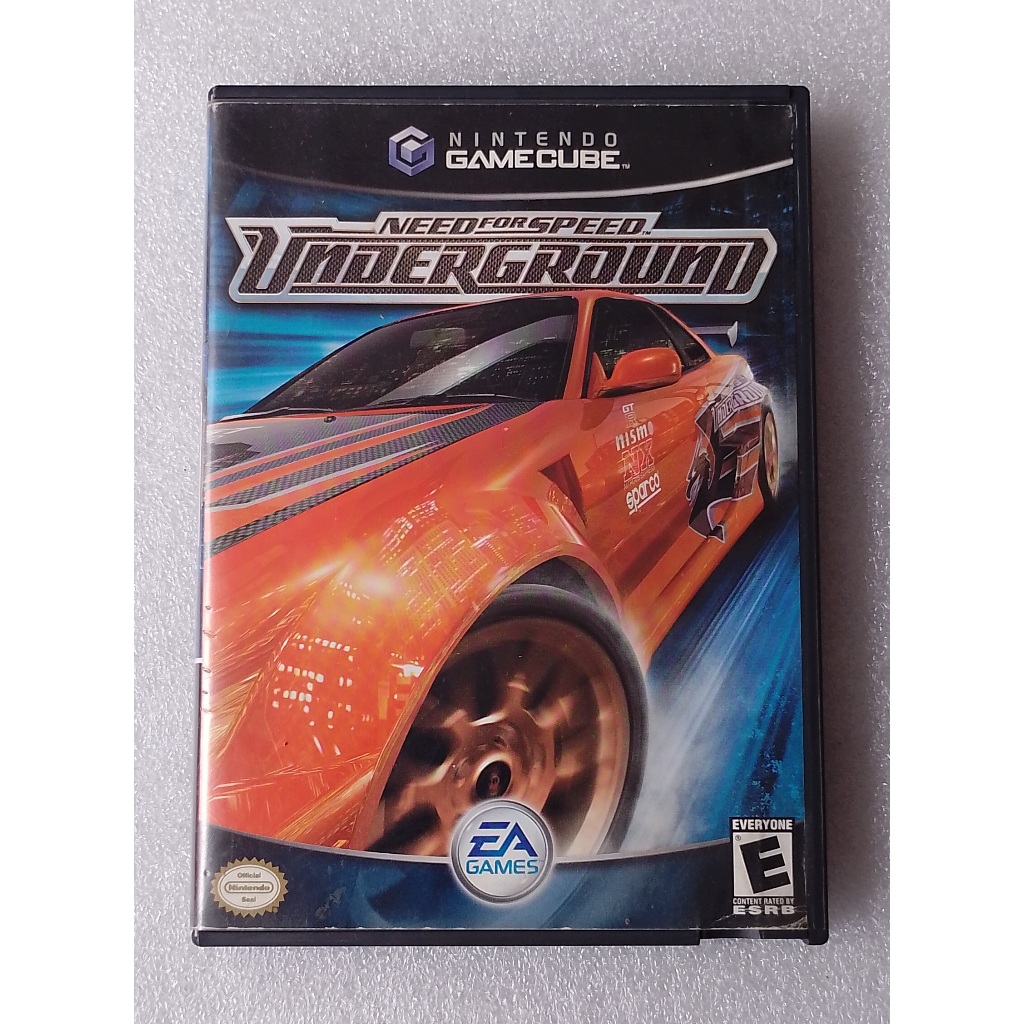 Need For Speed Underground original americano para GameCube - Funcionando - Usado