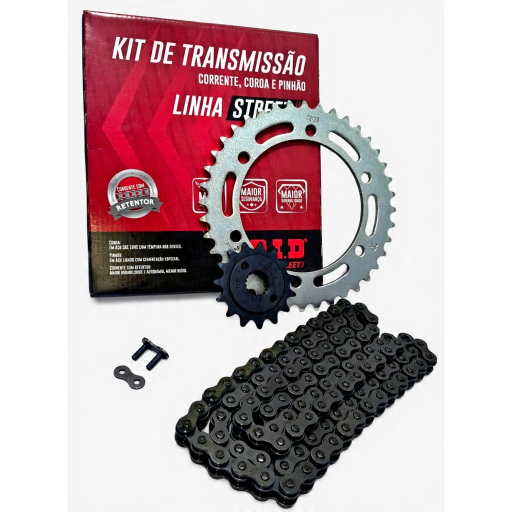 Kit Relação Transmissão Did Para Honda Nx400 Falcon Com Retentor em Oferta na Shopee