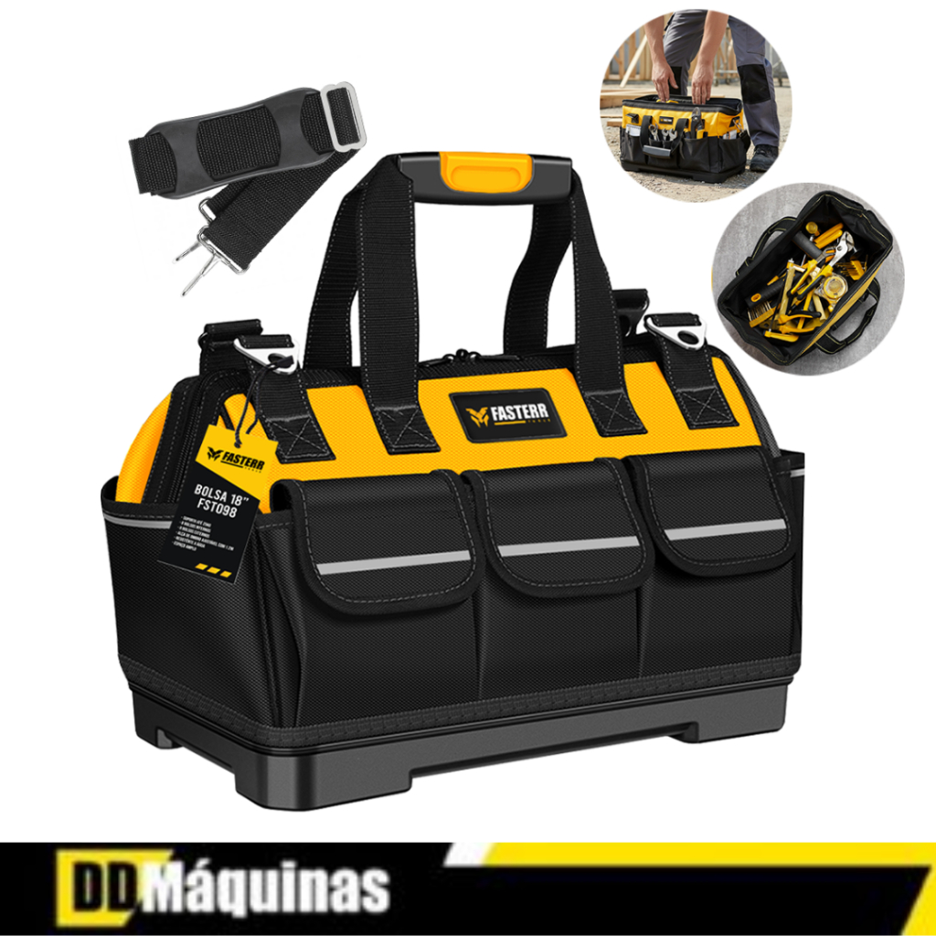 Bolsa Para Ferramentas 16 Bolsos FST098 - Fasterr em Oferta na Shopee
