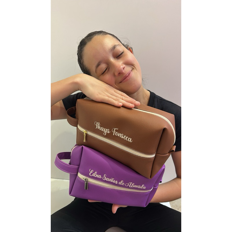 necessárie viagem com 3 divisorias organizador de mala area da Saúde