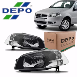 Farol Palio 2008 2009 2010 2016 Strada 2014 2015 2016 2020 Mascara Negra Manual Reto DEPO