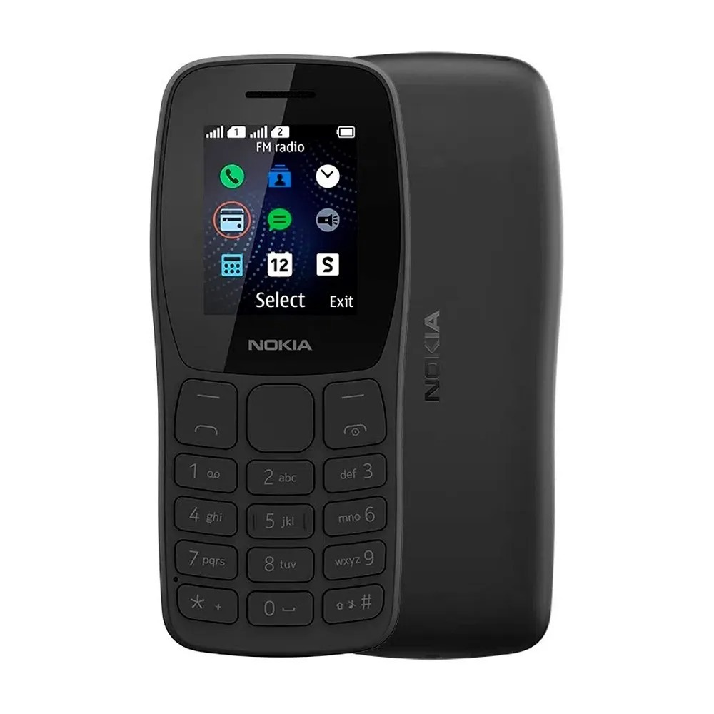 Celular Nokia 105 Dual Chip Ideal Para Idoso Radio FM
