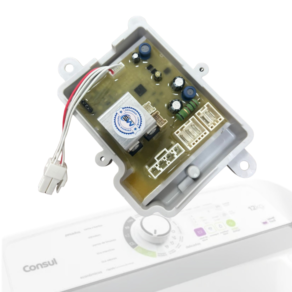 Placa potência para lavadora Consul 12kg CWS12