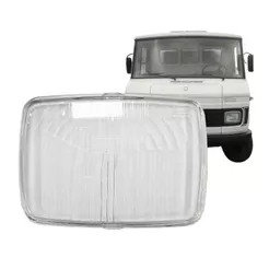 Lente Farol Dianteiro Para Mercedes Benz 608D 1985 a 1989 Lente Vidro Nino L-65