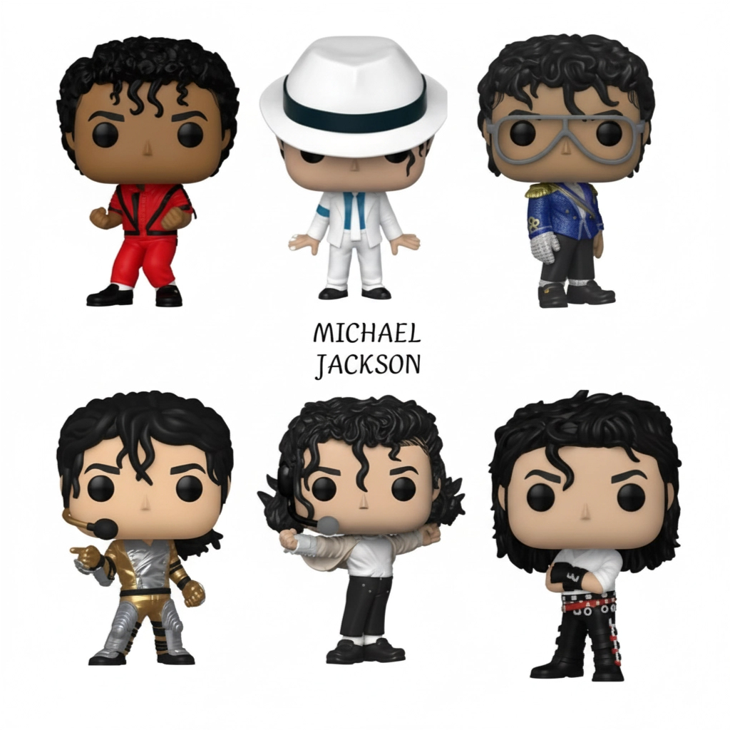 Boneco Colecionável Michael Jackson