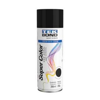 Tinta Spray 350ml Preto Fosco Tekbond em Oferta na Shopee