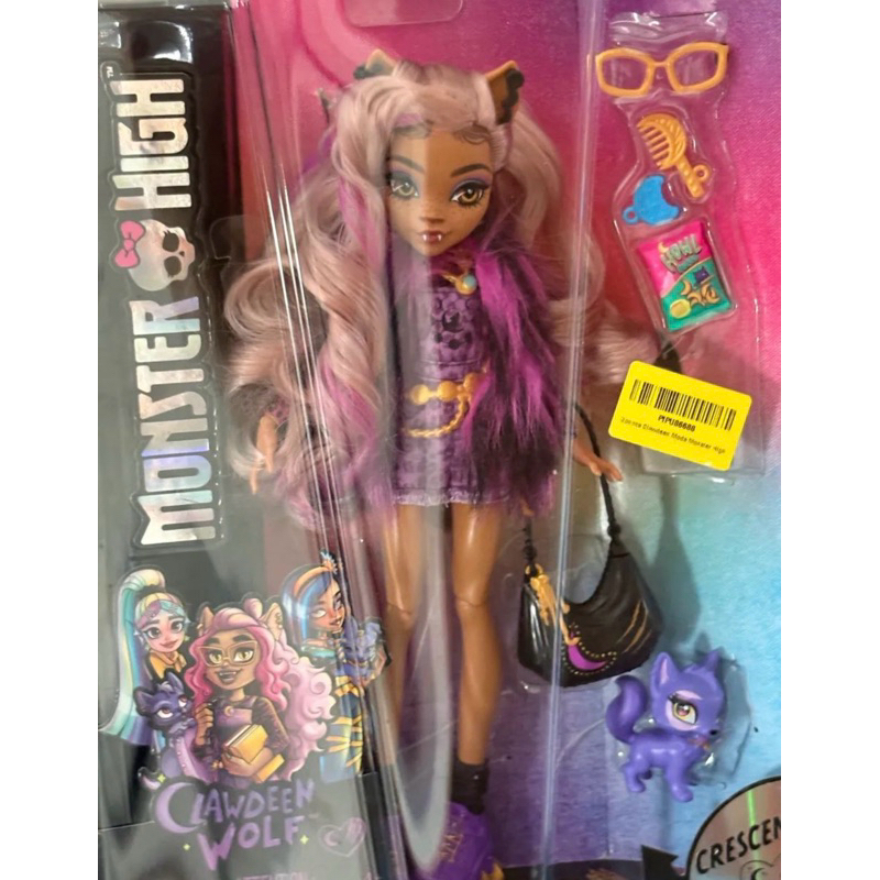 Desapego: Boneca Monster high Clawdeen wolf g3 usada recolocada na caixa