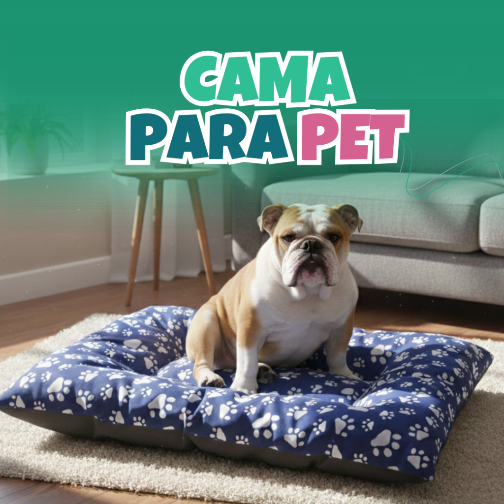 Cama colchonete Pet Premium para cães e gatos.  Super confortável. O melhor preço. Entrega Imediata.