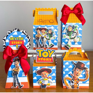 Kit Caixas Toy Story Personalizada + BRINDE | Kit Personalizado Toy Story | Lembrancinha de Festa | Aniversário