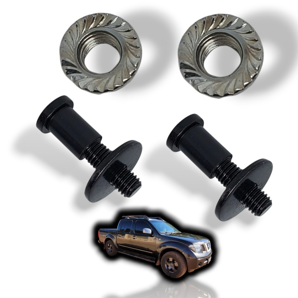 Par Pino Batente Tampa Traseira Nissan Frontier SV SE XE SL 2008 a 2016 Par Original