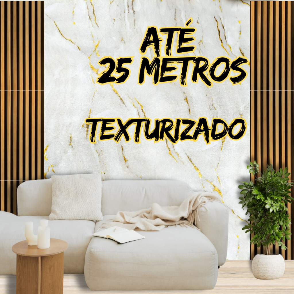 Papel de Parede Marmorizado Adesivo Dourado 5 Metros Marmore Autocolante Ripado Madeira Sala Quarto em Oferta na Shopee