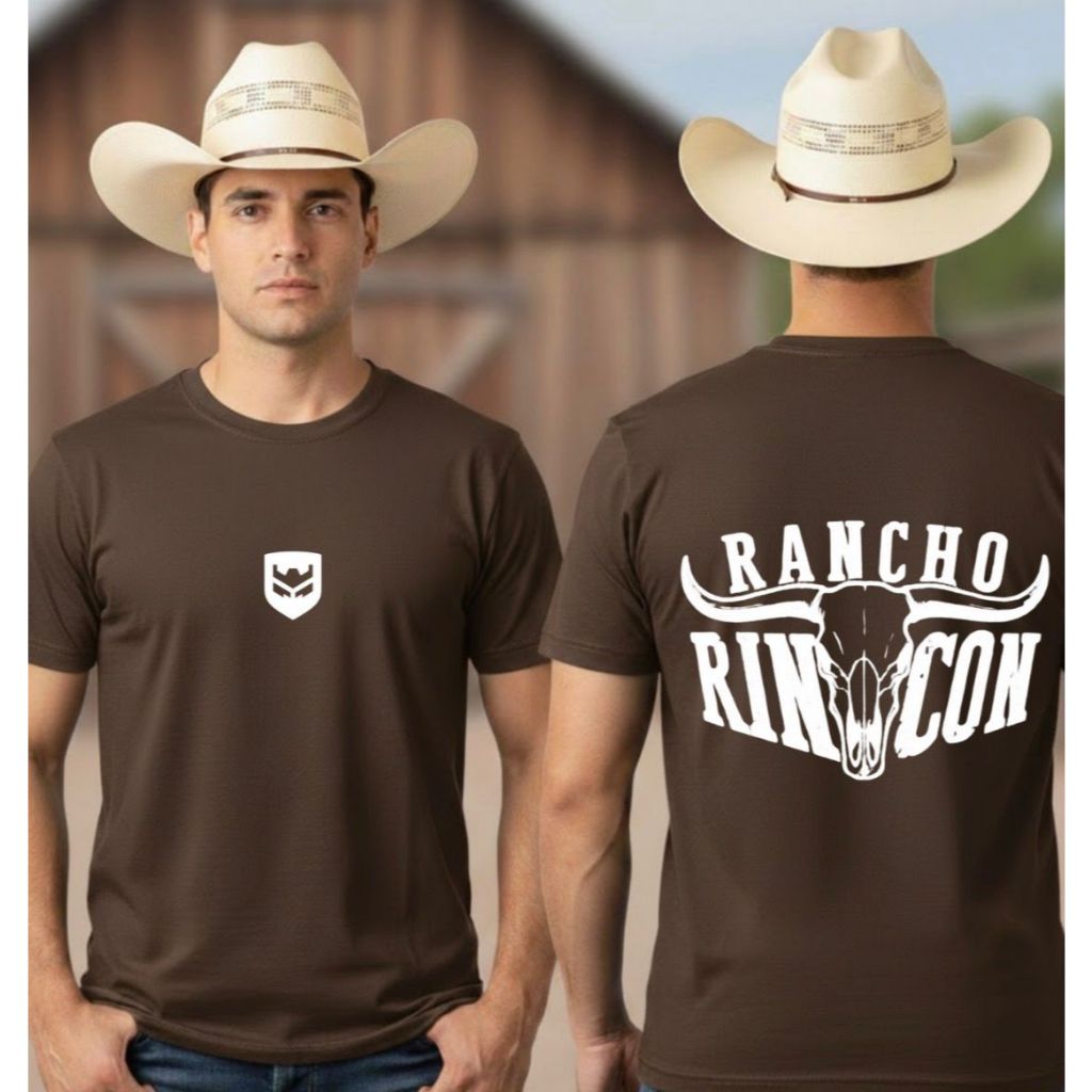 Camiseta Rincon Masculina Country Estampada | Estilo Sertanejo Casual em Oferta na Shopee