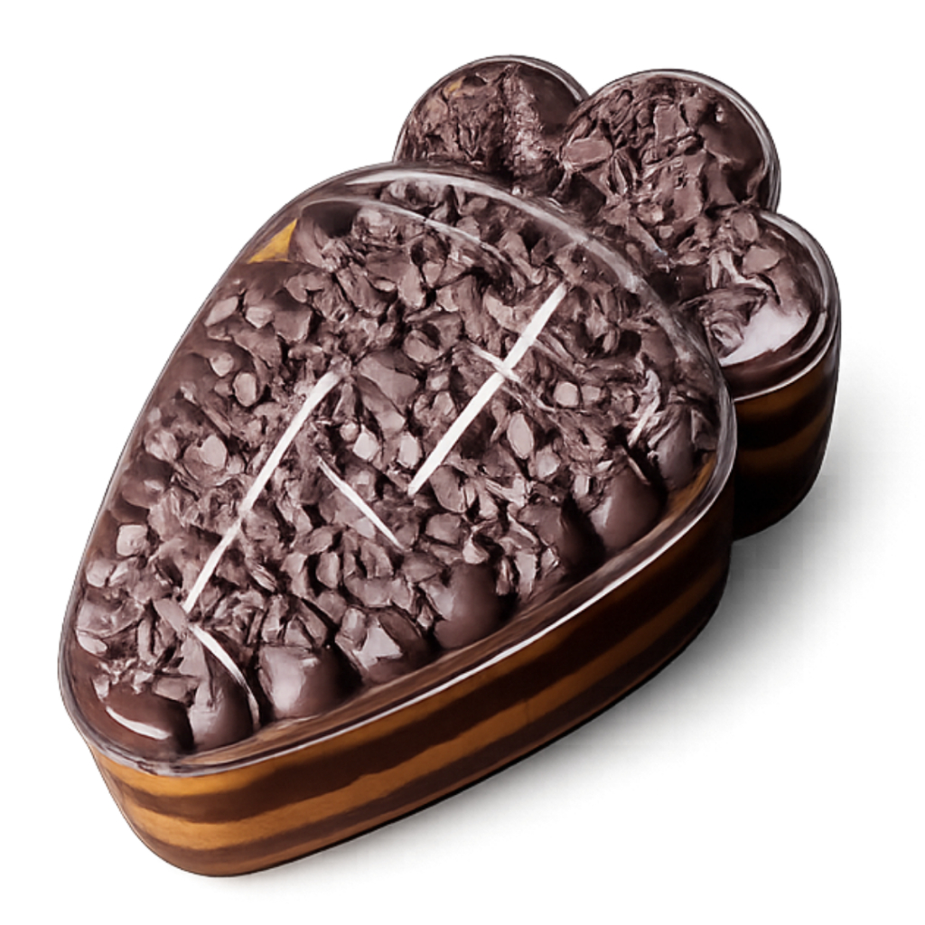 Cake Box Cenoura Páscoa Cristal Com Tampa 750ml em Oferta na Shopee