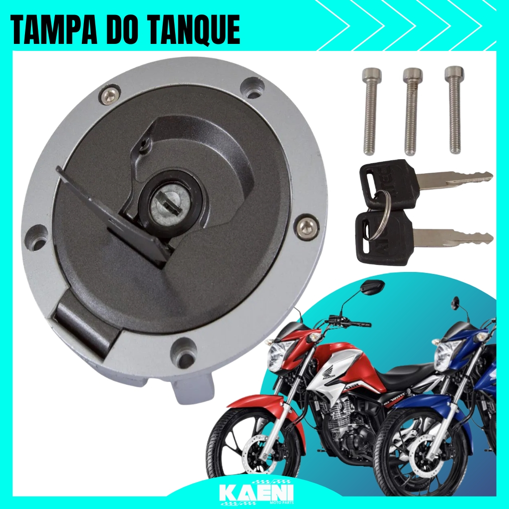 Tampa de Tanque Honda Titan 160 Fan 160 Xre 190 Cb 250 Twister 2016 Xre 300 2015