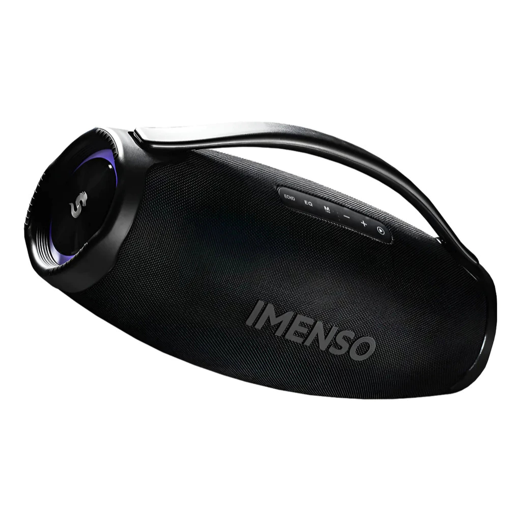Caixa De Som Portátil 80w Bluetooth Potente Grave 6000 mAh Ipx6 IMS-X69 Imenso