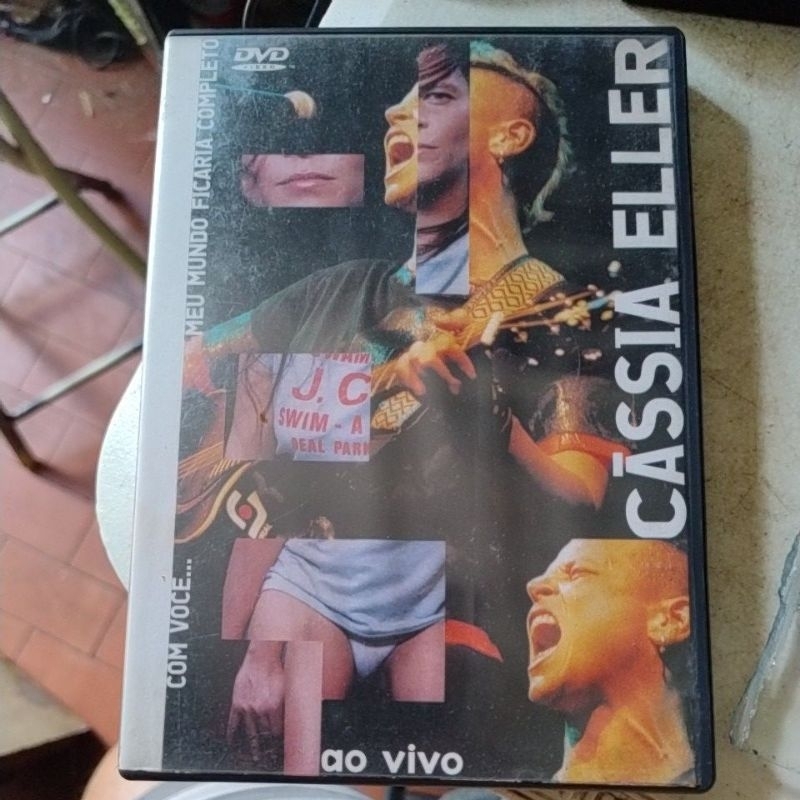 dvd Cassia Eller com você meu mundo ficaria completo ao vivo
