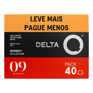 Café Expresso Cápsulas Delta Q Qharacter Intenso Pack 40 em Oferta na Shopee