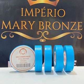 FITAS CORTADAS DECORBRONZE AZUL CLARO em Oferta na Shopee