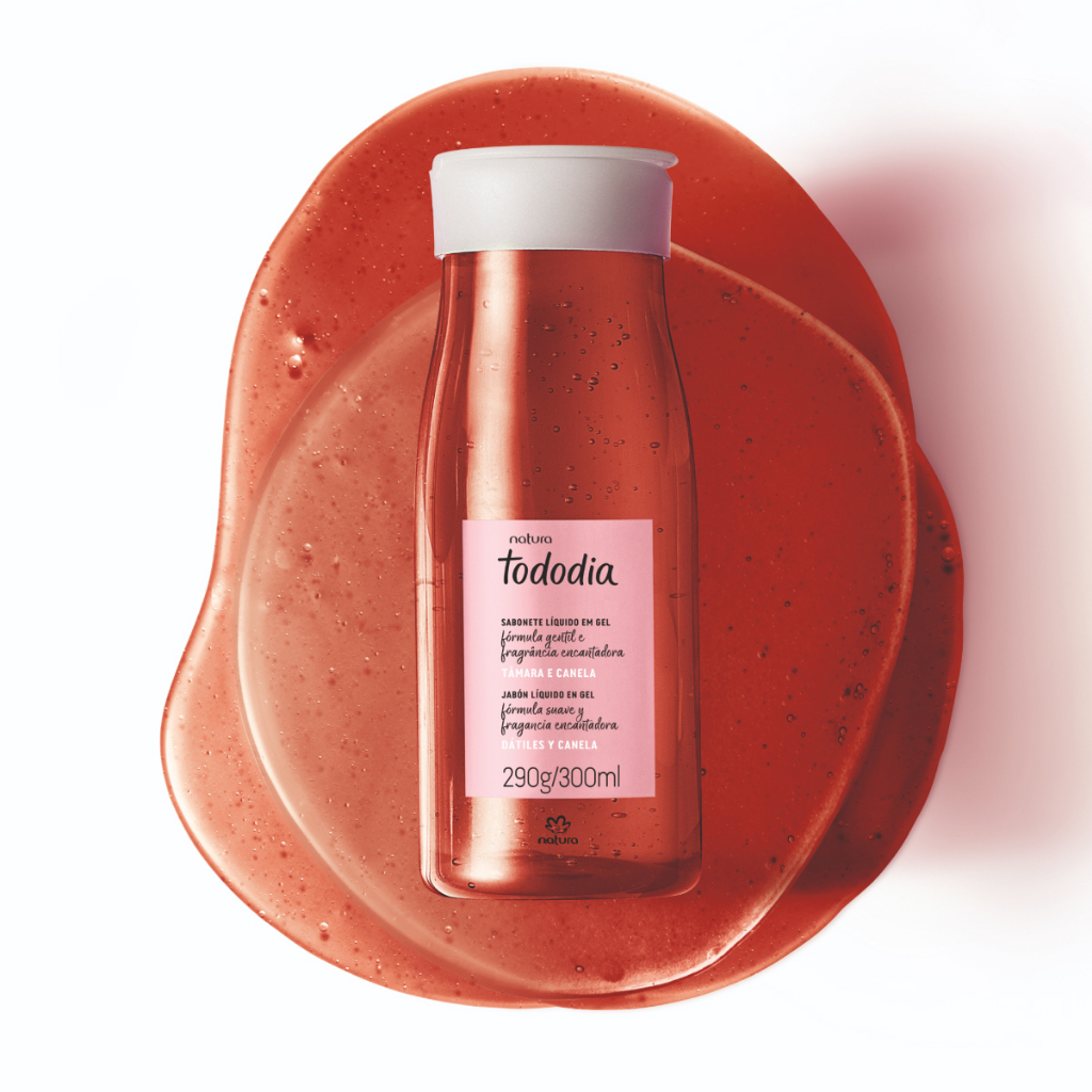 NATURA TODODIA SABONETE LÍQUIDO TÂMARA & CANELA 300ML.