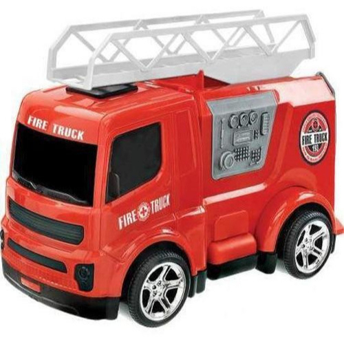 Caminhão Bombeiros Com Escada Articulada Usual Cor Vermelho