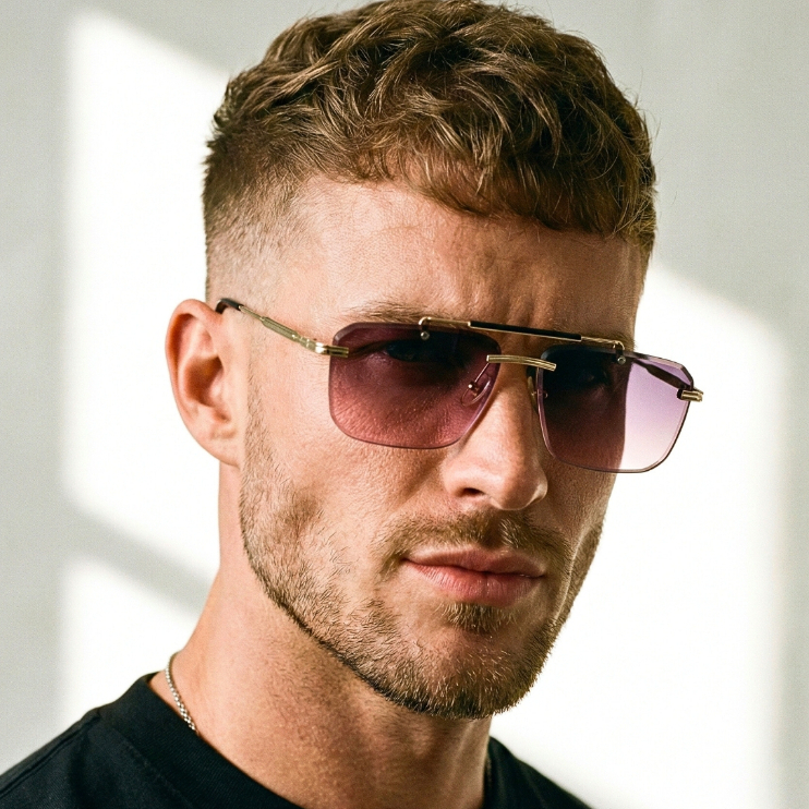 Óculos de Sol Vancouver Aviador Quadrado Premium Vintage Retrô uv400 Unissex em Oferta na Shopee