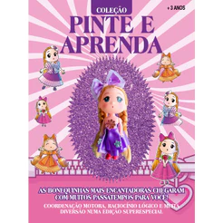 Coleção Pinte e Aprenda - Bonequinhas Cute Babys