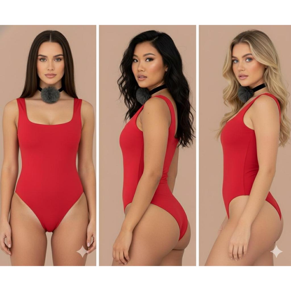 Body Collant  Feminino Regata Blusa Decote Quadrado Com Forro Tecido Suplex  Estilo Blogueira