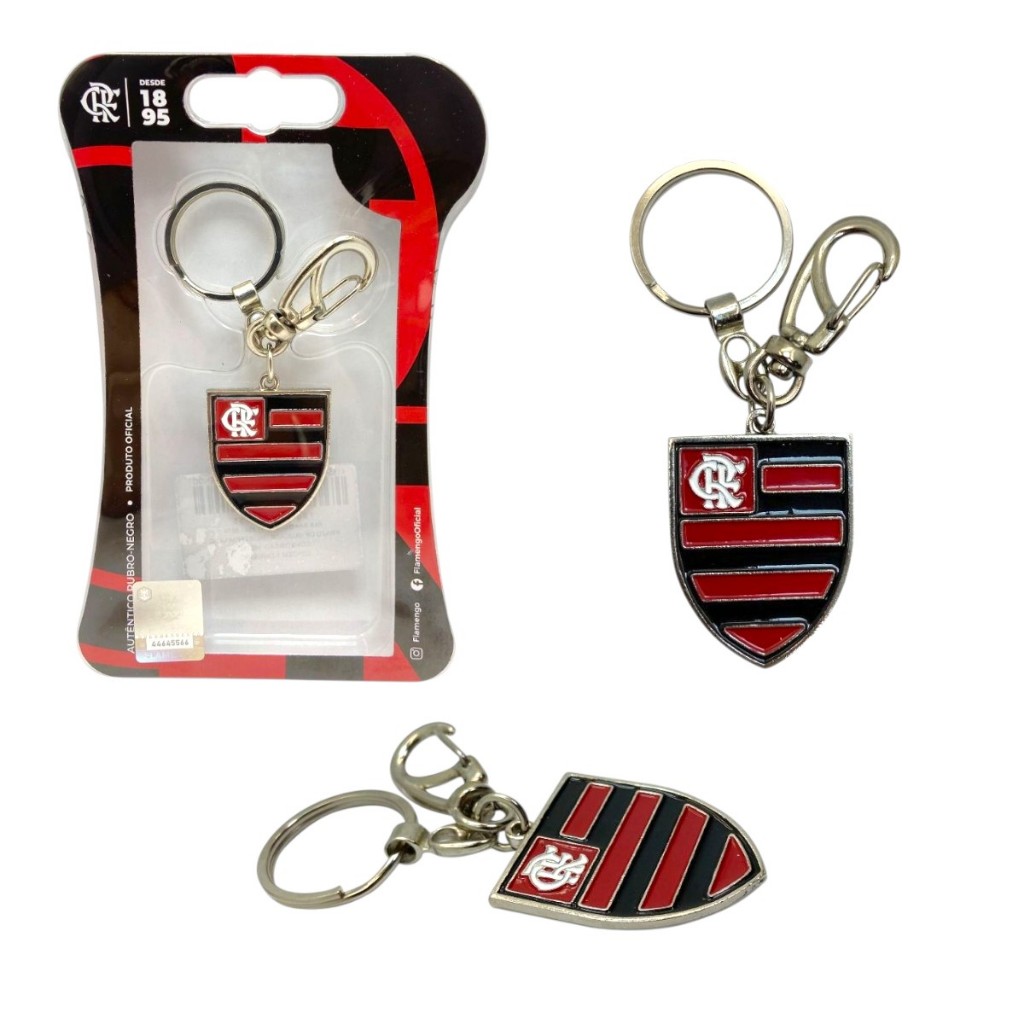 CHAVEIRO ESCUDO FLAMENGO ORIGINAL-OFICIAL em Oferta na Shopee