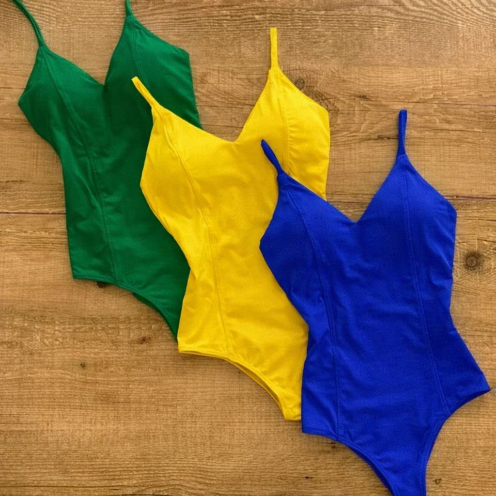 KIT 3 Body Feminino Alcinha com Bojo Bodi Regata Suplex