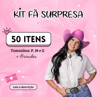 Kits Ana Castela Surpresa | Photocard | Adesivos | Poster | Chaveiro | + Mimos em Oferta na Shopee
