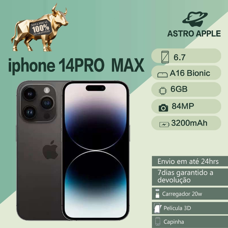 Celular Iphone 14 Pro Max 128gb/ 256gb 100% Original