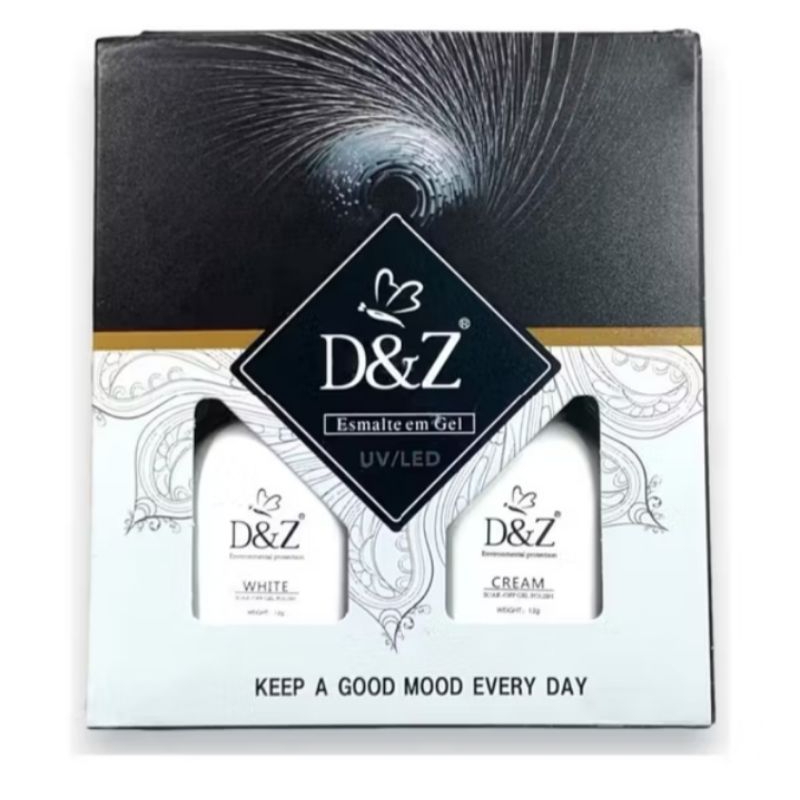 Kit Francesinha D&Z Esmalte Em Gel Seca Na Cabine UV/LED oferta