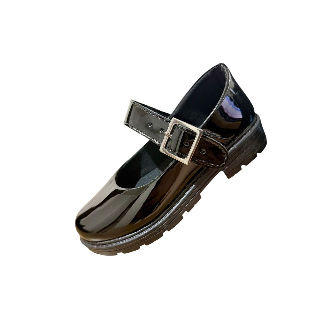 Sapatilha Moderna Infantil Básica Fivela Sola Tratorada Delicada ref.6015