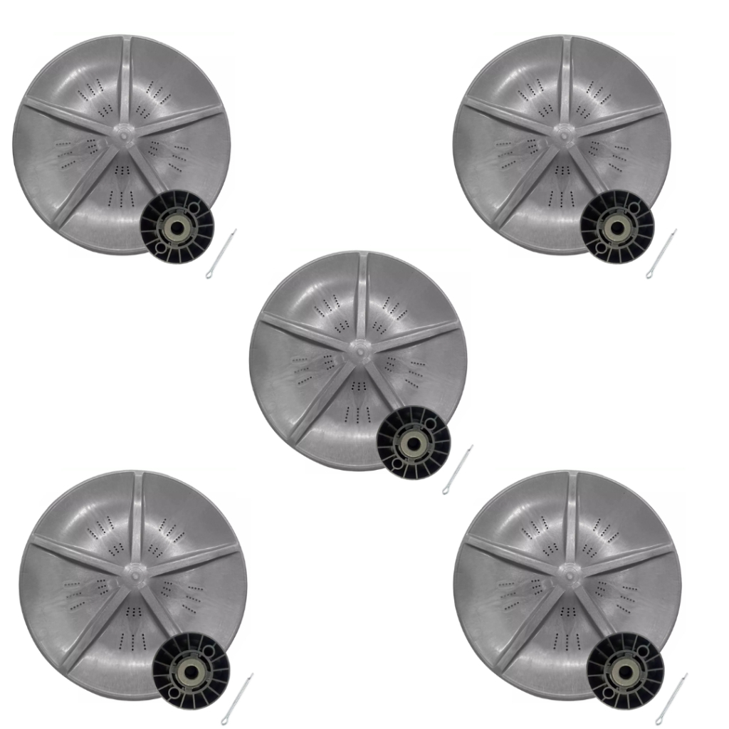 Agitador Suggar Lavamax/Lavamatic 10Kg 12kg Cinza com Cubo kit 5 unidades batedor lavadora/tanquinho