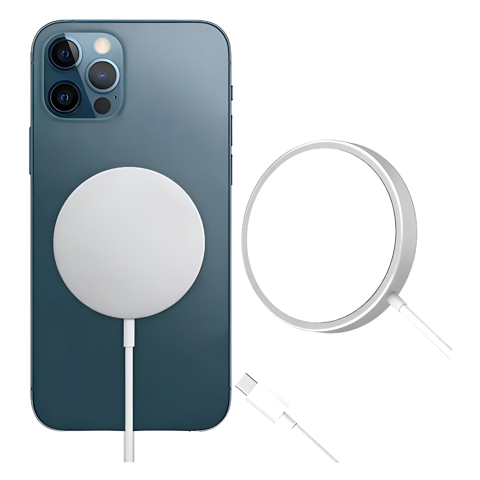 Carregador Magnético Apple iPhone 8 X 11 12 13 14 Pro Max Airpods 2 3 4 Acessóri