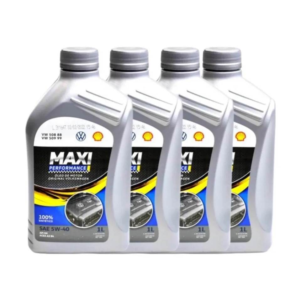 Kit 4l Óleo sintético 5W40 508 88 Maxi Performance Golf Tiguan Gol Fox Saveiro original Volkswagen em Oferta na Shopee