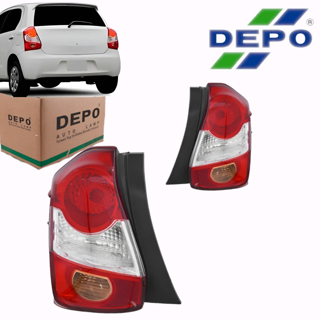 Lanterna Traseira Toyota Etios 2012 Á 2021 Hatch DEPO