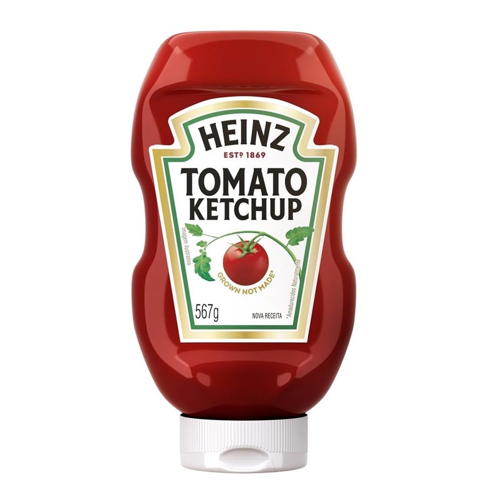 Ketchup Heinz Tradicional Squeeze 567g em Oferta na Shopee