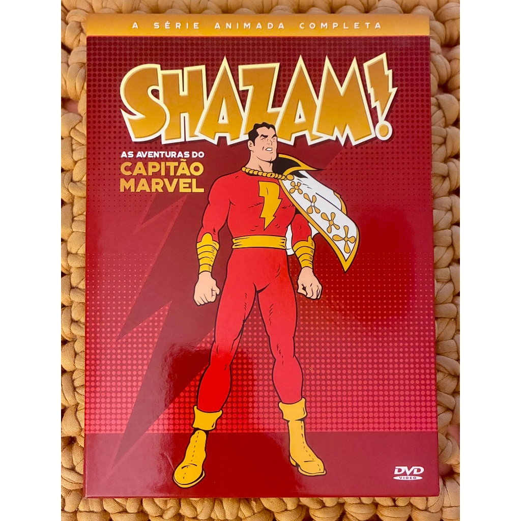Dvd Shazam ! - As aventuras do capitão Marvel - A Série Animada Completa - 2 discos - Original