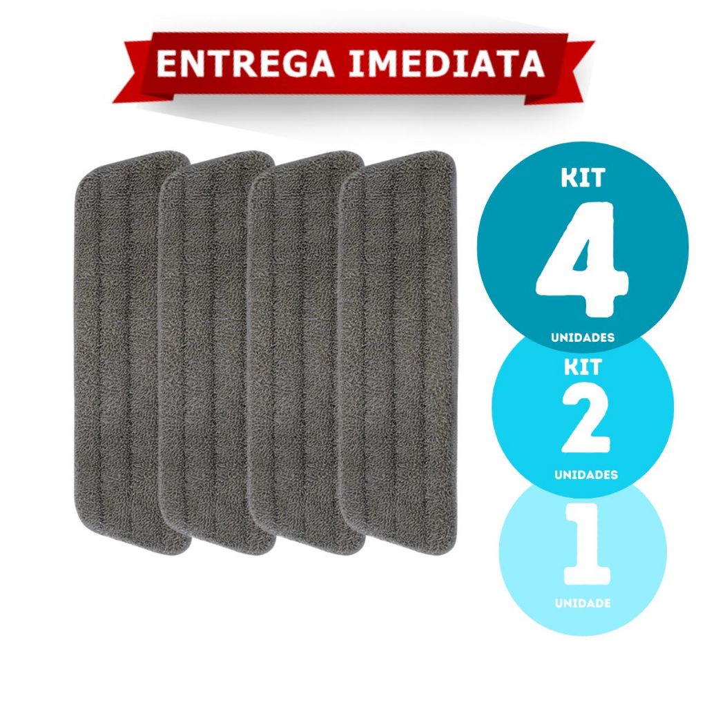 Refil de Mop Spray em Microfibra Universal