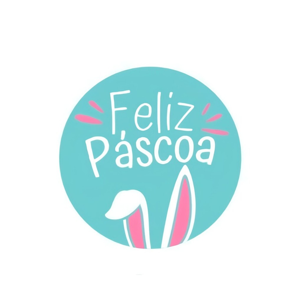 Etiquetas Adesivas Feliz Páscoa em Oferta na Shopee