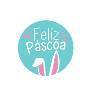Etiquetas Adesivas Feliz Páscoa em Oferta na Shopee