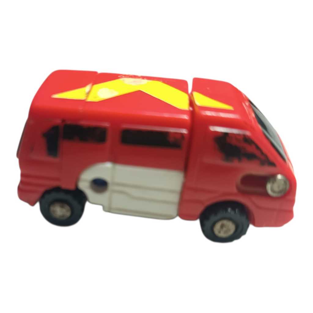 Carro Letronix Recreio Antigo Transformers Robô Miniatura Carro Letronix Vermelho (Usado)