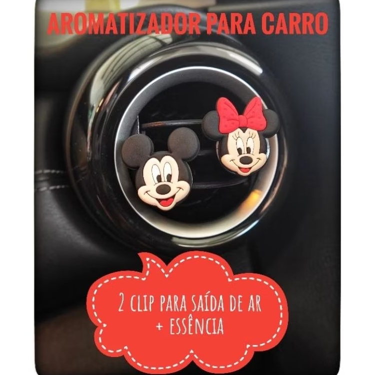 Combo 2 Aromatizadores para Carro Decorativo Colecionável Recarregável + Essência 10ml