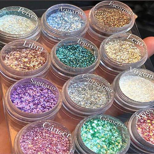 Glitter para olhos, Brilho Carnaval festas Maquiagens - Use Glow