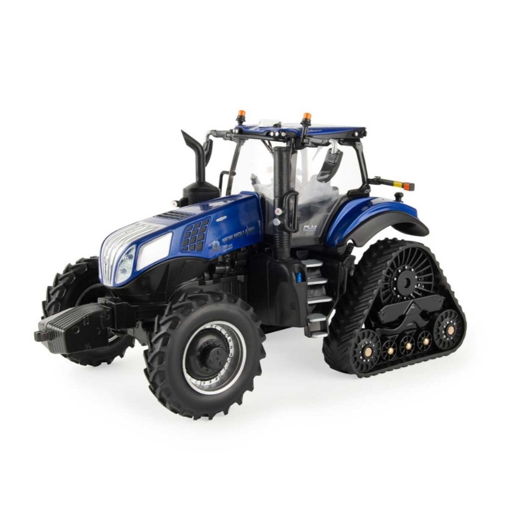 Miniatura Trator New Holland T8.435 SmartTrax 1/32 ERTL - Metal Prestige Collection Original
