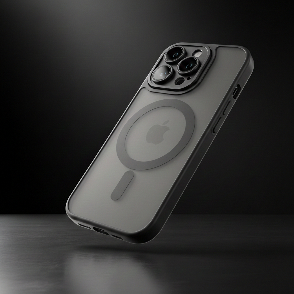 Capa Capinha Fosca Para iPhone 15 16 17 Pro Max Magsafe Com  Proteção de Câmera