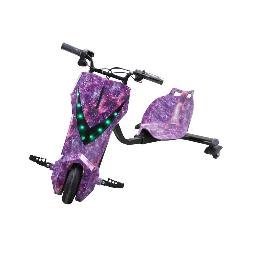Triciclo Elétrico Drift Hoverboard 350W 3 Velocidades Infantil e Adulto até 95kg