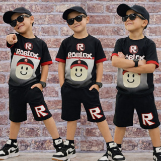 Roupa de Menino Infantil Juvenil Conjunto Masculino Roblox do 2 ao 14 anos em Oferta na Shopee